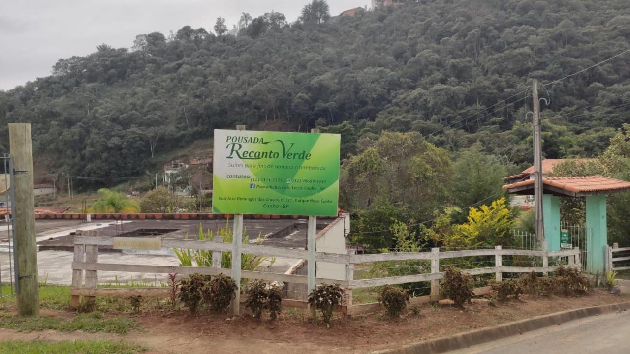 Pousada Recanto Verde Cunha Kültér fotó
